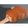 Sapele rosewood circle pattern ukulele